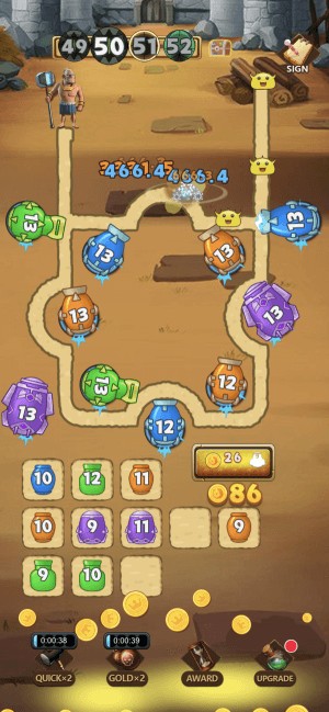 Bố trí các khẩu pháo phòng thủ và giành chiến thắng trong Tower Defense Adventure