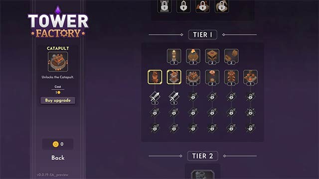 Khám phá hệ thống công trình phòng thủ và cách nâng cấp đa dạng trong Tower Factory game