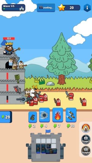 Game chiến thuật phòng thủ tháp căng thẳng