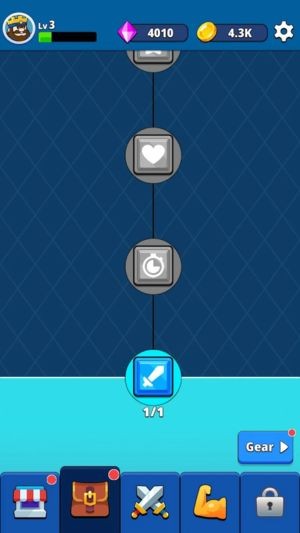 Có nhiều trang bị khác nhau