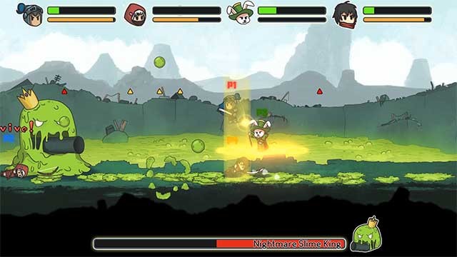 Towertale là game hành động 2D tập trung nhiều vào các trận đấu trùm