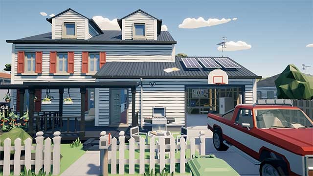 Đặt đồ vật vào vị trí tương ứng để khôi phục lại các tòa nhà