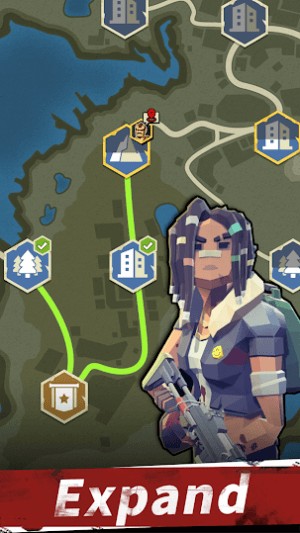 Khôi phục thành phố của bạn sau đại dịch zombie trong game Town Survival