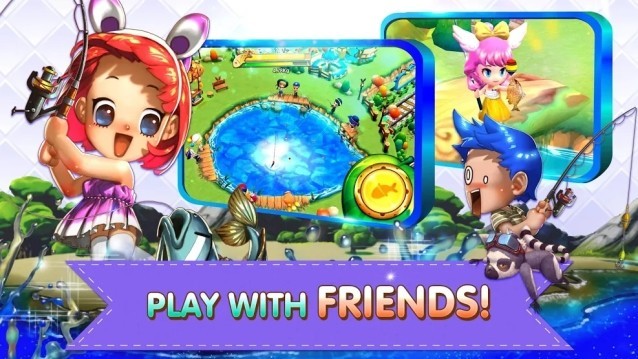 Chơi game cùng bạn bè, tương tác với nhau theo thời gian thực