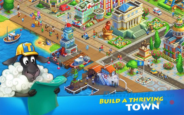 Township cho Mac game xây dựng thành phố miễn phí và hấp dẫn