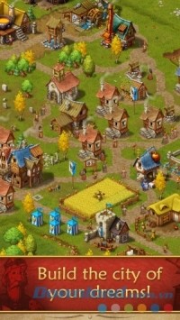 Game xây dựng thành phố trong mơ Townsmen Premium cho Android