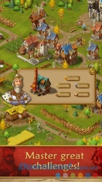 Townsmen Premium cho Android có thử thách hấp dẫn