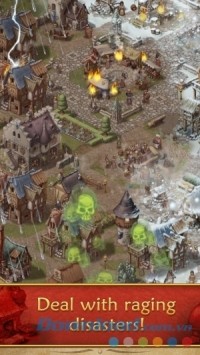 Giải quyết thảm họa trong Townsmen Premium cho Android