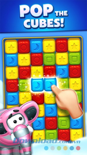Toy Blast cho iOS game giải đố miễn phí