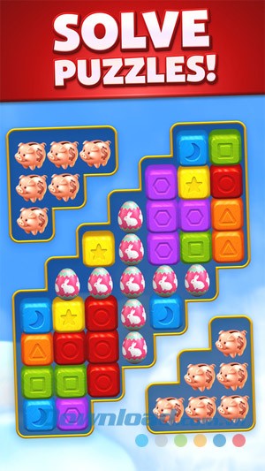 Toy Blast cho iOS thách thức với nhiều câu đố khó nhằn