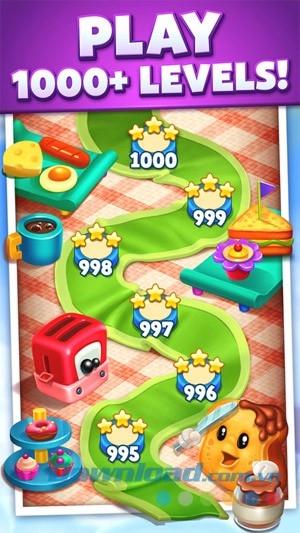 Hơn 1000 level trong Toy Blast cho iOS