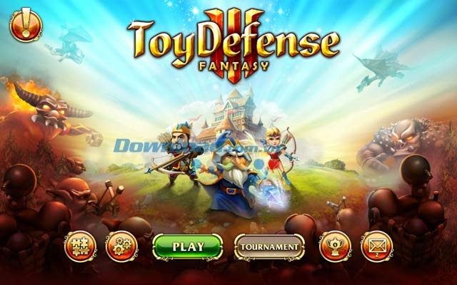 Màn hình khởi động game Toy Defense 3: Fantasy
