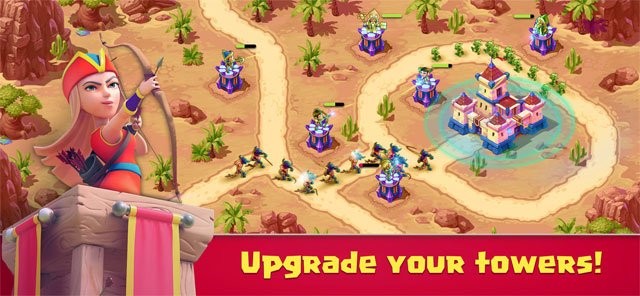 Nâng cấp các tháp pháo của bạn