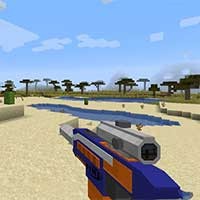Toy Guns Mod Minecraft: Súng đồ chơi an toàn, vui nhộn