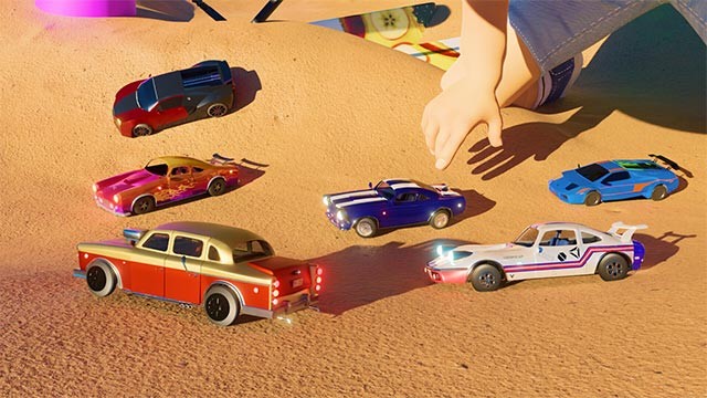 Làm chủ bộ sưu tập ô tô đồ chơi phong phú, đầy màu sắc và kiểu dáng trong Toy Racer Turbo Wheels: Playground Zone