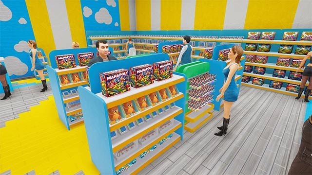Toy Shop Simulator là game quản lý cửa hàng đồ chơi trong mơ giữa thành phố đông đúc