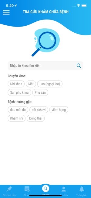Tra cứu thông tin bệnh