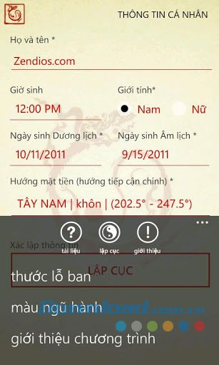 Tra cuu Phong Thuy for Android
