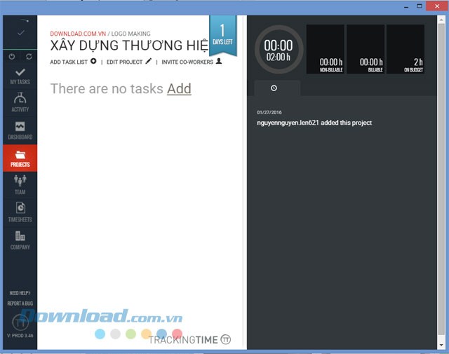 Thông tin chi tiết từng dự án