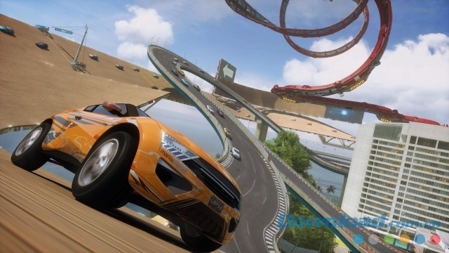 Làm quen với các đường đua theo phong cách tàu lượn siêu tốc trong game đua xe mới Trackmania² Lagoon cho máy tính
