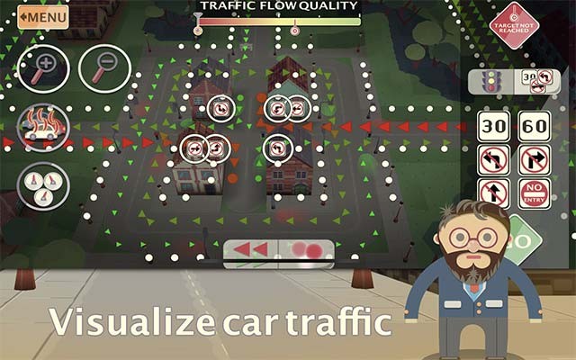 Lắp đặt các biển báo cấm dừng đỗ, cấm đường, đường ưu tiên... để tạo ra mạng lưới giao thông tối ưu