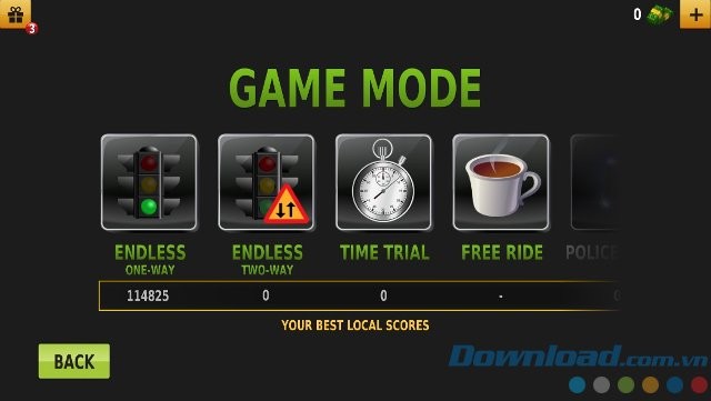 5 chế độ đua hấp dẫn