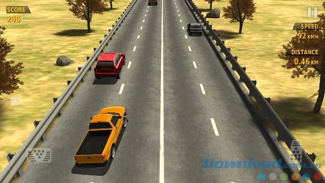 Điều khiển xe bằng 2 tay