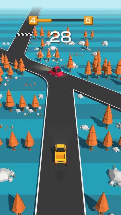 Thu thập xu trên đường đi để mở khóa nhiều loại xe mới