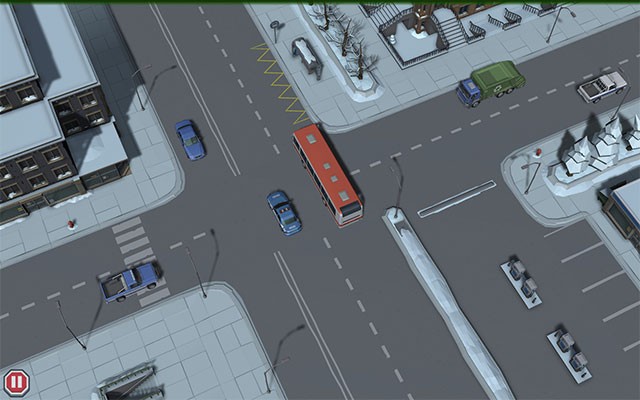 Điều khiển giao thông trong thành phố đông đúc của Traffic Storm