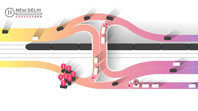 Traffix PC sở hữu luật chơi đơn giản nhưng đầy bất ngờ