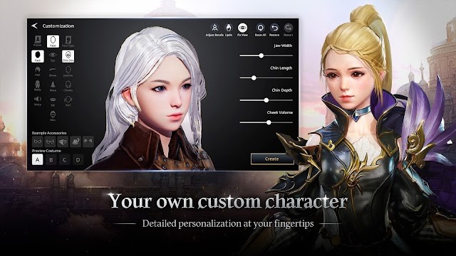 Tùy chỉnh nhân vật của riêng bạn