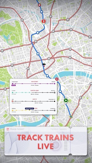 Theo dõi các chuyến tàu trực tuyến