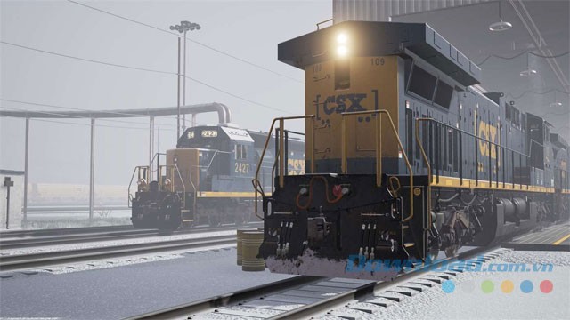 Mô phỏng tàu hỏa như thật
