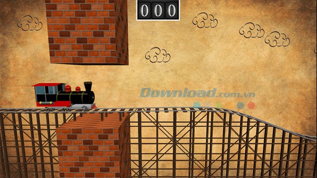 Giao diện game vui Train Tunnel