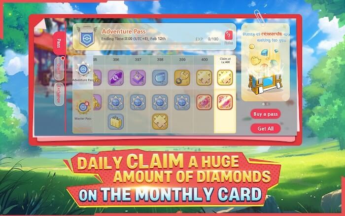 Nhận phần thưởng hàng ngày dồi dào trong game Trainer Trials Saga