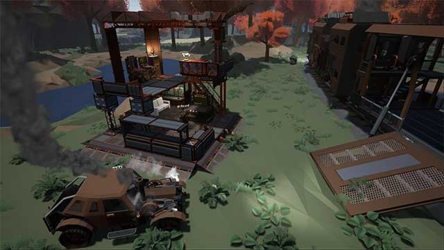 Khám phá và xây dựng trong thế giới hậu tận thế cùng bạn bè