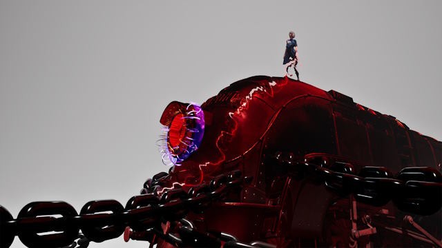 Ngoài chiến đấu, bạn có thể lái tàu để di chuyển giữa các nhà ga