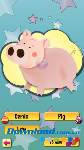 Trang trại động vật: Học tập và tô màu for iOS