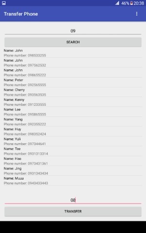 Lọc tất cả các số đầu 09