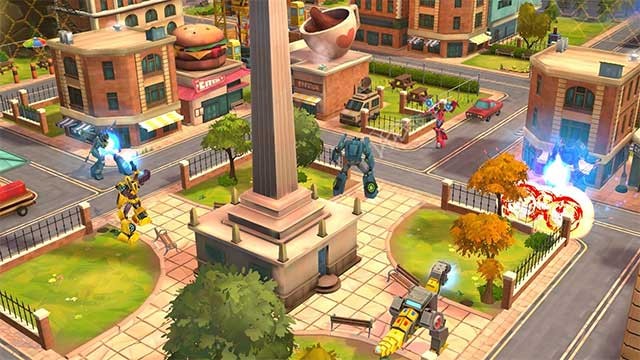 Đập phá thành phố trong các nhiệm vụ bùng nổ