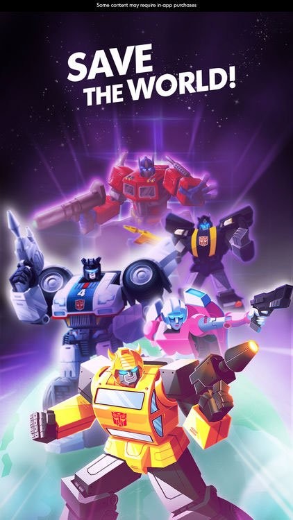 Tải Transformers Bumblebee Overdrive cho iOS và cùng Autobot giải cứu thế giới