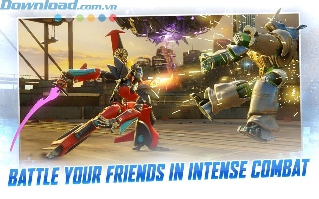 Chiến đấu với bạn bè trong một chiến trường rộng lớn