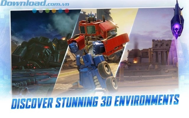 Khám phá một môi trường 3D tuyệt đẹp