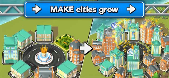 Phát triển thị trấn thành đô thị với những tòa nhà chọc trời