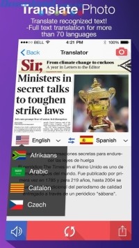 Chọn ngôn ngữ nguồn và ngôn ngữ đích