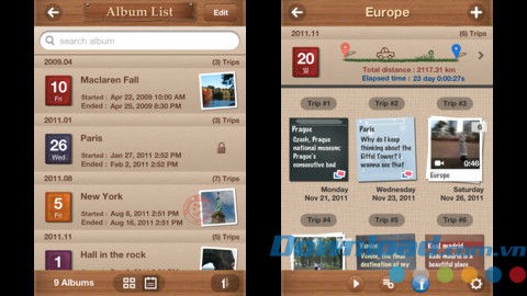 Travel Album Lite for iOS