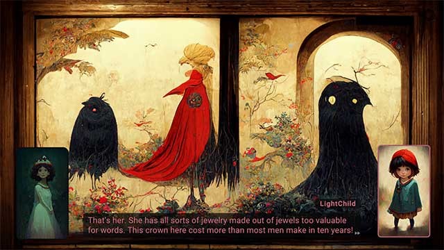 Trong mỗi chương, bạn sẽ khám phá một địa điểm mới và gặp gỡ các nhân vật mới