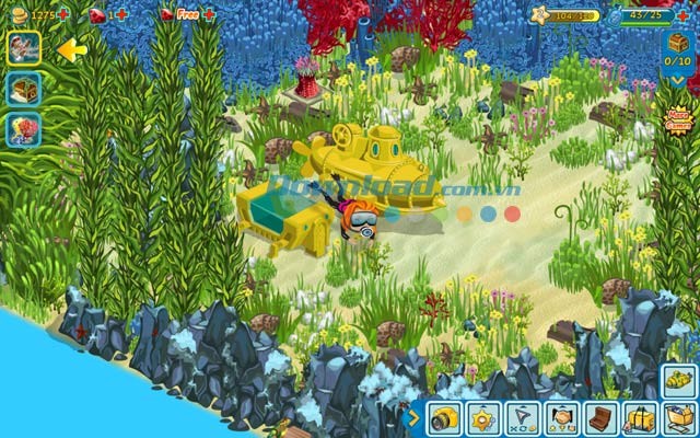 Khám phá thế giới biển kỳ bí trong Treasure Diving