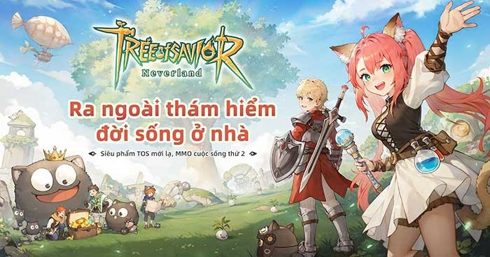 Game MMORPG khám phá thế giới thần tiên và bảo vệ lục địa - Tree of Savior: Neverland - TTH
