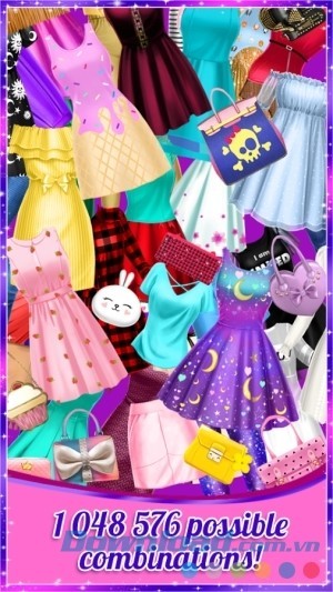 Phối đồ như ý tại Trendy Fashion Styles Dress Up cho Android